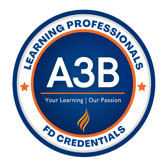 Learning Professionals and FD Digital Credentials Banner